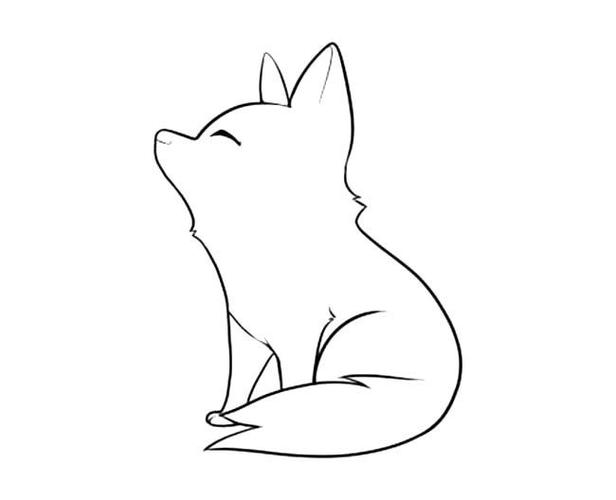 狐狸 简笔画