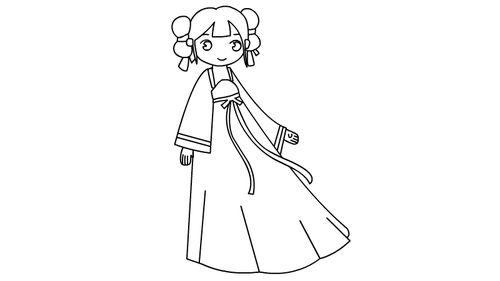 人物简笔画图片少女(人物简笔画图片大全集 儿童)