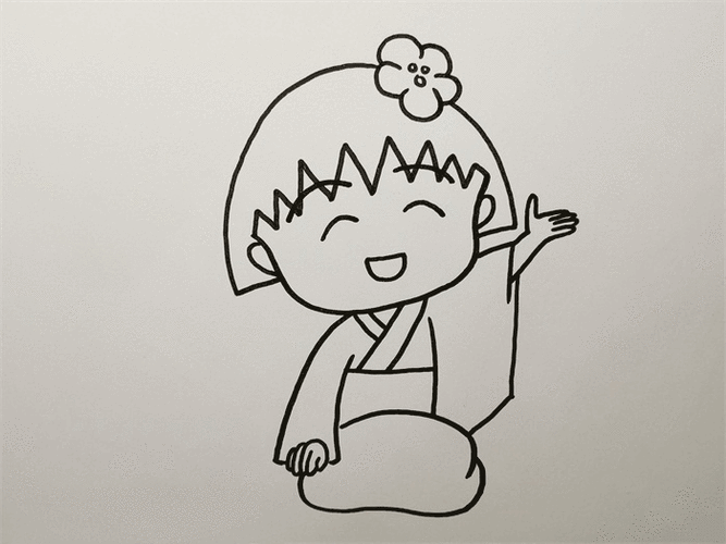 人物简笔画图片大全简单清新可爱(人物简笔画图片大全简单清新可爱女孩)