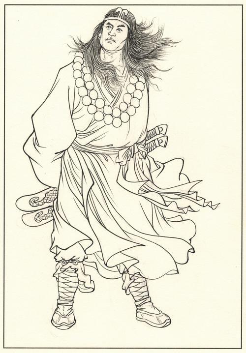 水浒传人物简笔画图片大全简单(水浒传人物简笔画 简单 主要人物)