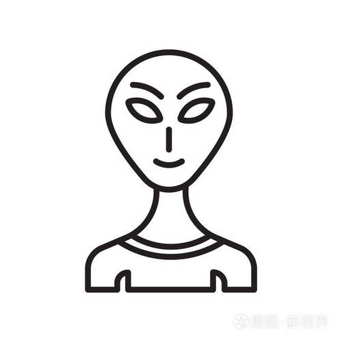 外星人的简笔画